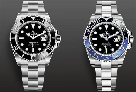 Rolex gmt master vs submariner